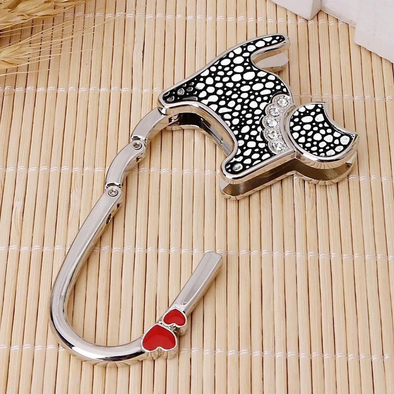 KSMD Variety Design Purse Hooks for Table and Bars,Portable Purse Hanger Organizers Hooks Handbag Pocketbook Holder Bag Storage for Desk,Foldable Folding Purse Table Hook Hanger - Image 4